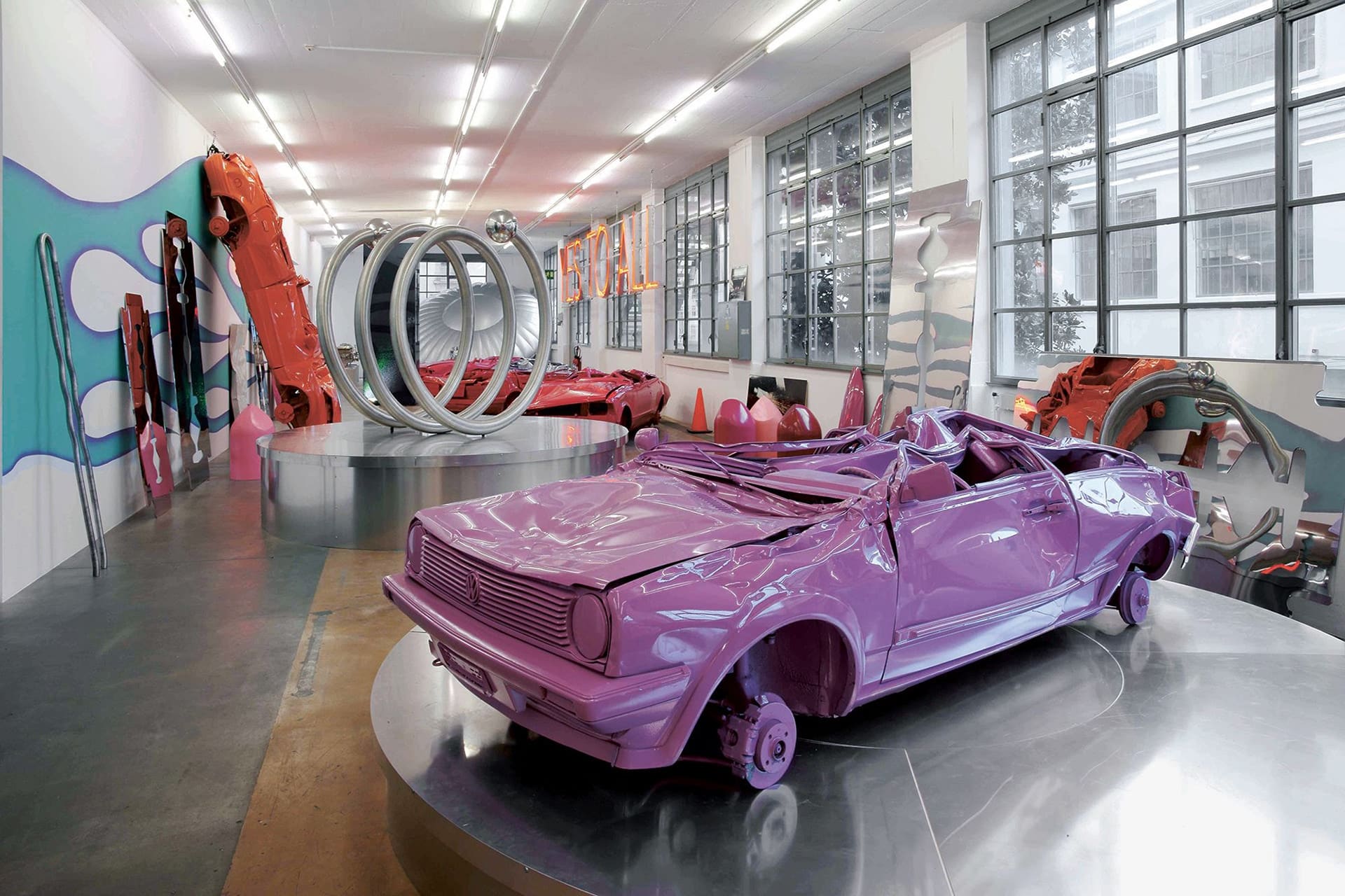 Art and Cars: Sylvie Fleury, the Garage of the She-Devils