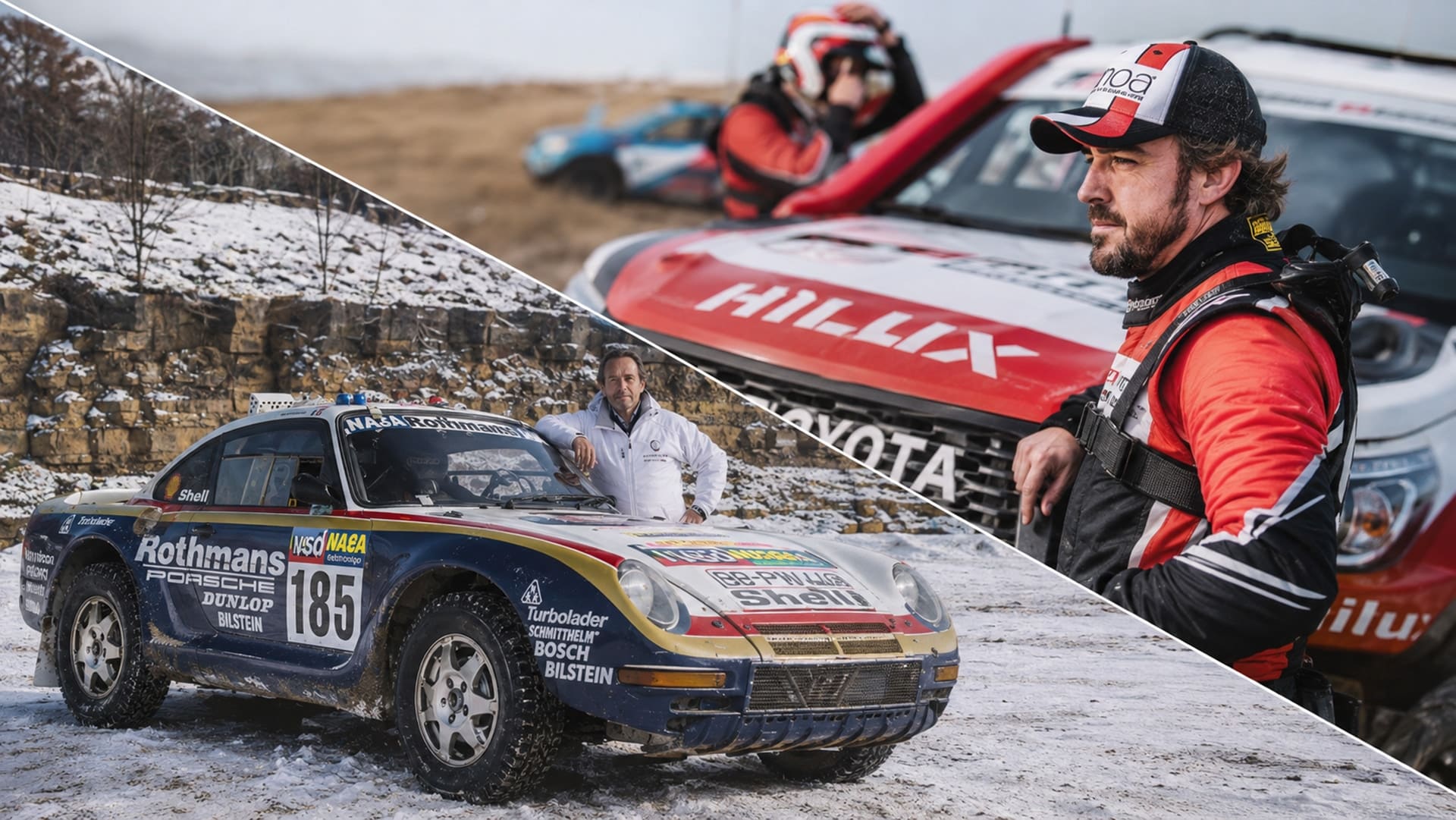 Fernando and Jacky: The Call of the Dakar and Le Mans