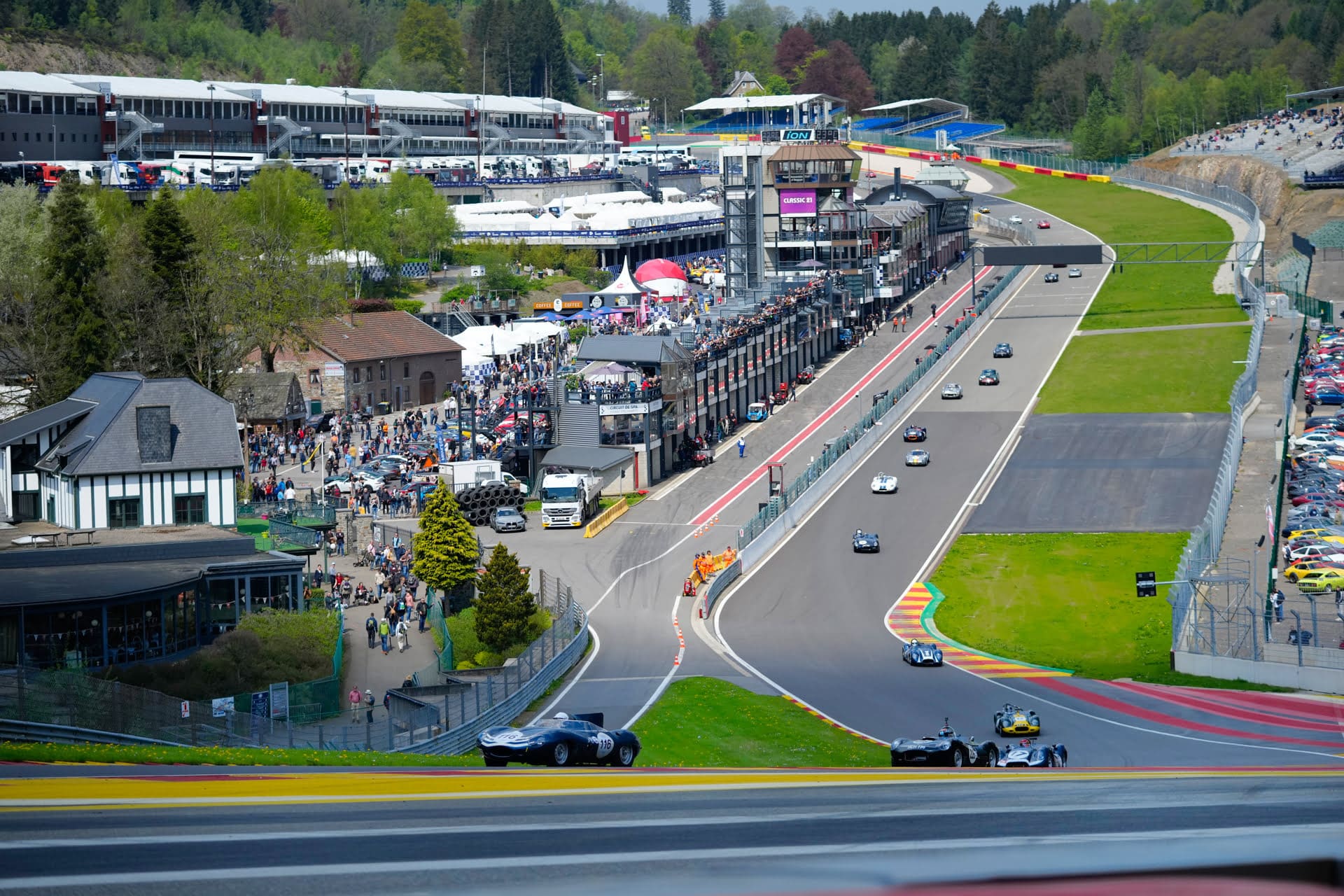 At Spa like Verstappen on the Roarington Simulators